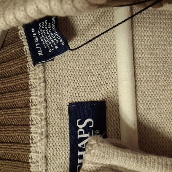 Chaps full zip sweater - Picture 6 of 7